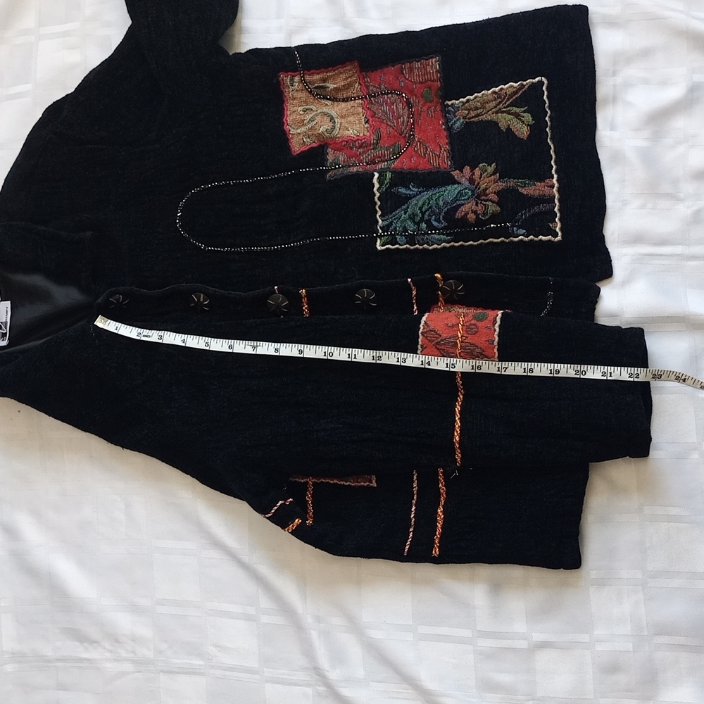 Vintage Patchwork Button Up Jacket - Picture 8 of 15